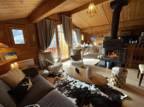 Chalet de charme 8 pers avec parking, cheminée et terrasse - Saint-Martin-de-Belleville - FR-1-452-35